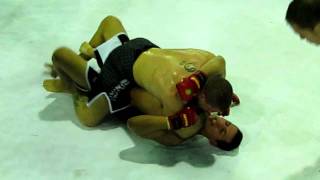 Galpão Fight MMA - Henrique Gomes (Xtreme Gold Team) X Rafael Rocha (Team Master) - Octagon View