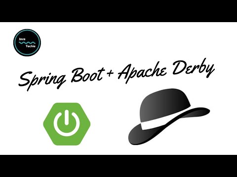 Spring Boot With Apache Derby Embedded Database Java Techie