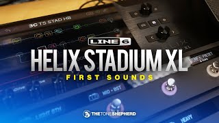 Video thumbnail for First Sounds // HELIX Stadium XL // Signature Preset with Agoura Amps?? by The Tone Shepherd
