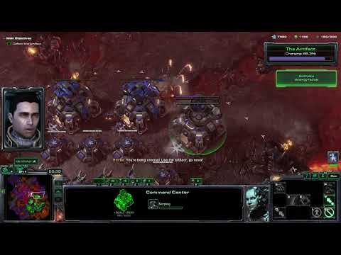 Starcraft 2 Wings of Liberty - All-in air on brutal without using artifact