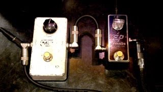 Video thumbnail for Vintage MXR Micro Amp vs EP Booster Xotic Effects by shnobel