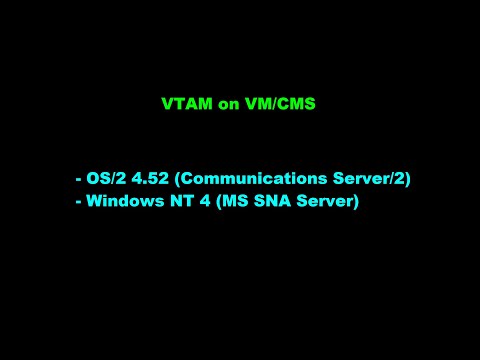 VTAM/SNA Network Configuration: VM/ESA, OS/2, Windows NT