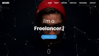 Mouri - Personal Portfolio HTML Template