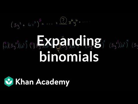 Expanding Binomials Video Polynomials Khan Academy