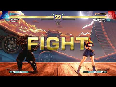 Delzonfire (Ryu) Vs VertigoLeague (Karin) SFV