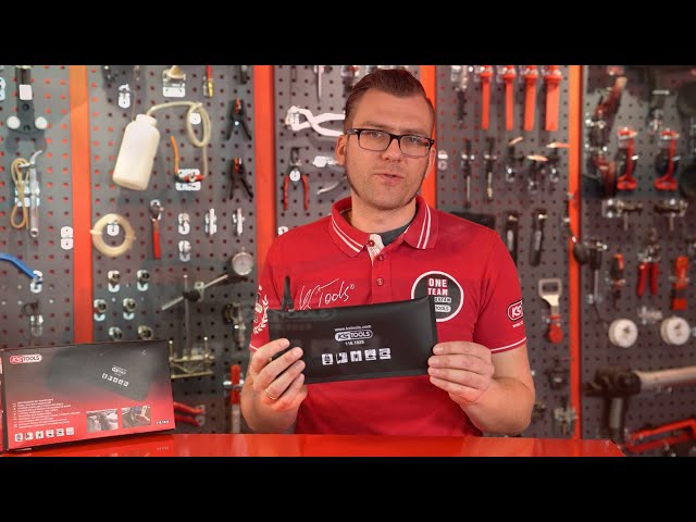 Video teaser for KS TOOLS 116.1025 Druckkissen mit Handpumpe 133x270mm