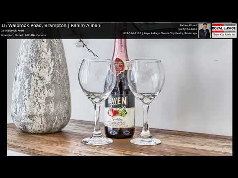16 Walbrook Road, Brampton | Rahim Alinani
