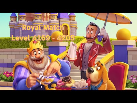 👑 Royal Match Gameplay level 4169 - 4205