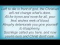 Deicide - Christ Don't Care Lyrics