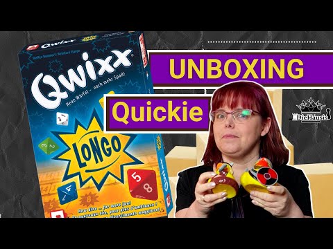 QWIXX LONGO | Tanjas Unboxing Quickie (Nürnberger-Spielkarten-Verlag NSV 2021) Würfelspiel Neuheit