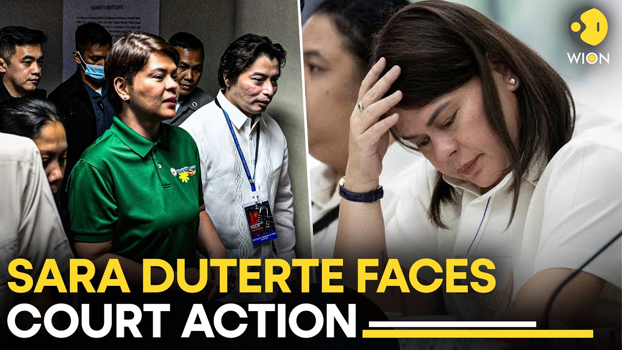 SARA DUTERTE ARREST LIVE | Philippines VP Sara Duterte | Philippines VP Faces Arrest Warrant