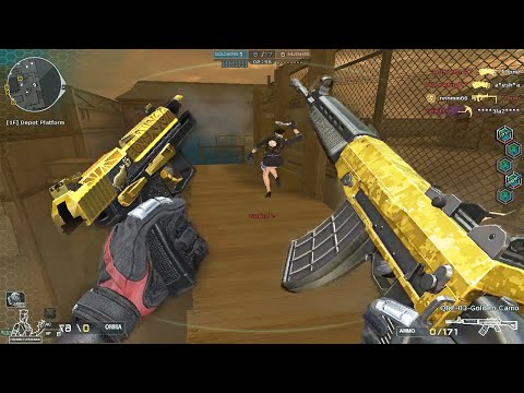 Crossfire NA ( Đột Kích ) 2.0 : QBZ 03  - Golden Camo - Hero Mode X - Zombie V4