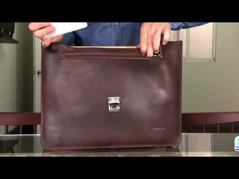 Maletín Vigor ESTILO "EJECUTIVO" - Color Marrón Oscuro