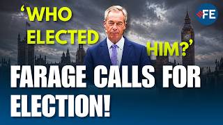 Nigel Farage Demands General Election | "This Man Has No Mandate Whatsoever" | Full Speech