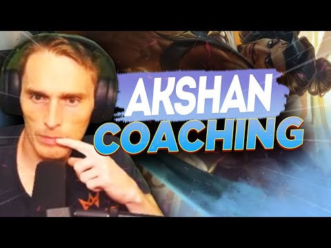 I finally coached the new champ Akshan.. BUT MY STUDENT IS ON 100 PING?!