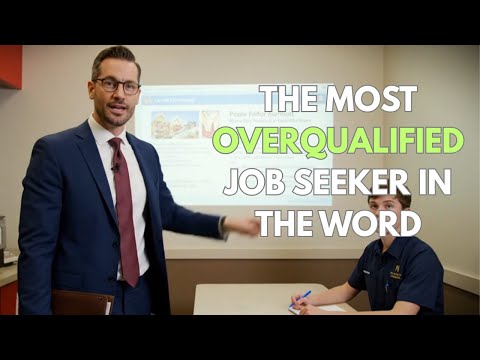 The Most Overqualified Job Seeker In The World. (Dos Equis Ad) #aicommercial #dosequis