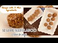 How To Make Tilgul Ladoo Recipe With Just 2 Ingredients Sesame Seeds Healthy Ladoo Nuvvula Laddu
