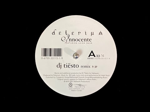 Delerium featuring Leigh Nash - Innocente (DJ Tiësto Remix) (2001)