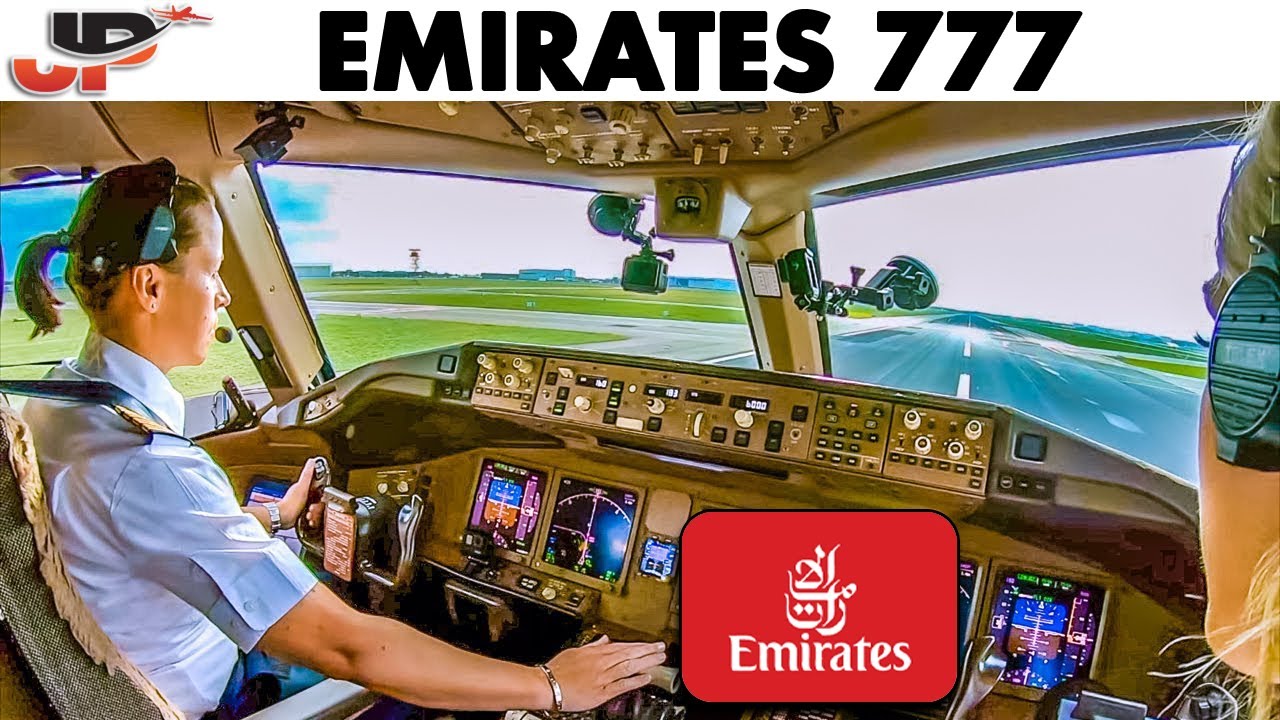 Meet Emirates Boeing 777 Captain Ellen & Mom as she flies out of Amsterdam