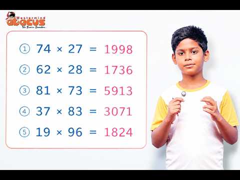 Mastermind Abacus student performing rapid mental calculations