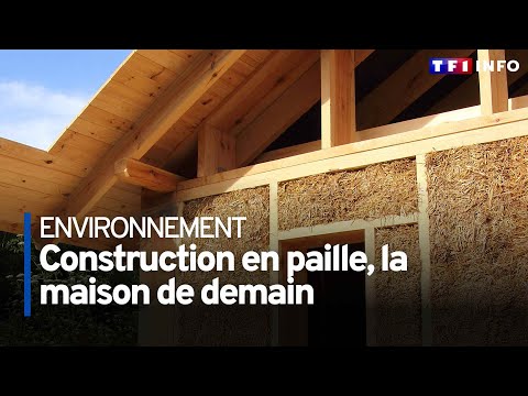 Construction en paille, la maison de demain