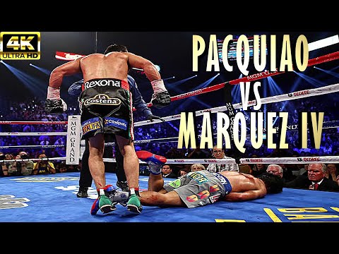 Manny Pacquiao vs Juan Manuel Marquez IV | BRUTAL KNOCKOUT | Highlights Boxing Fight | 4K Ultra HD