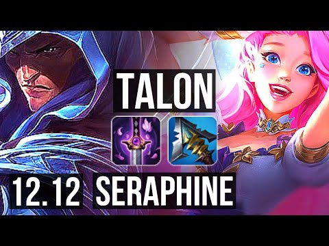TALON vs SERAPHINE (MID) | Legendary, 16/3/6, 600+ games | KR Diamond | 12.12