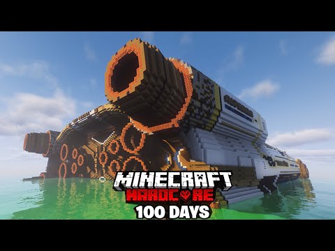 I Survived 100 Days on Unknown Planet in Hardcore Minecraft!