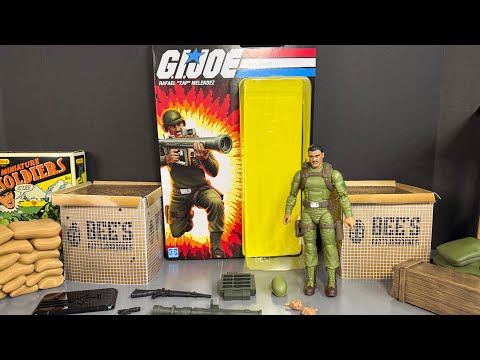 GIJoe Classified Retro Cardback Zap