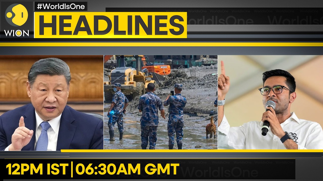 F.I.R. Against TMC's Abhishek Banerjee, Others | Tibet: Rescue Halted Over Flood Risk | Headlines