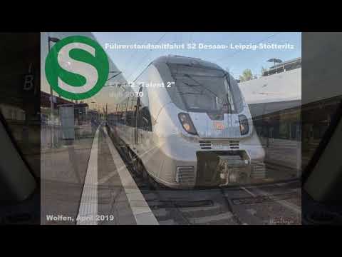 Führerstandsmitfahrt S2 Dessau - Leipzig- Stötteritz (Juli 2020)