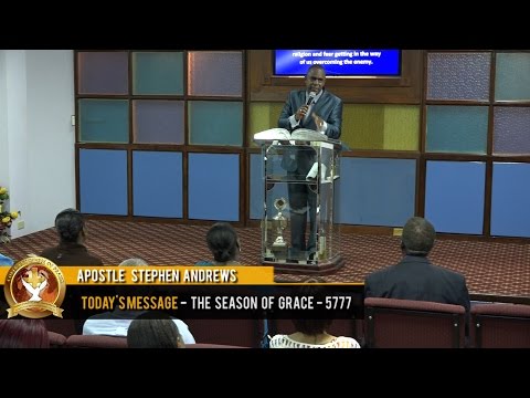 Apostle Stephen Andrews - The Season of Grace - 5777 (16-10-2016)