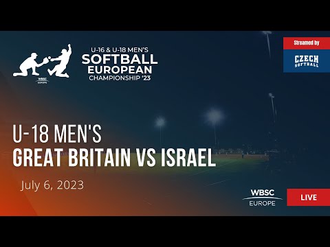13 U-18 Men's Softball European Championship: Great Britain VS Israel