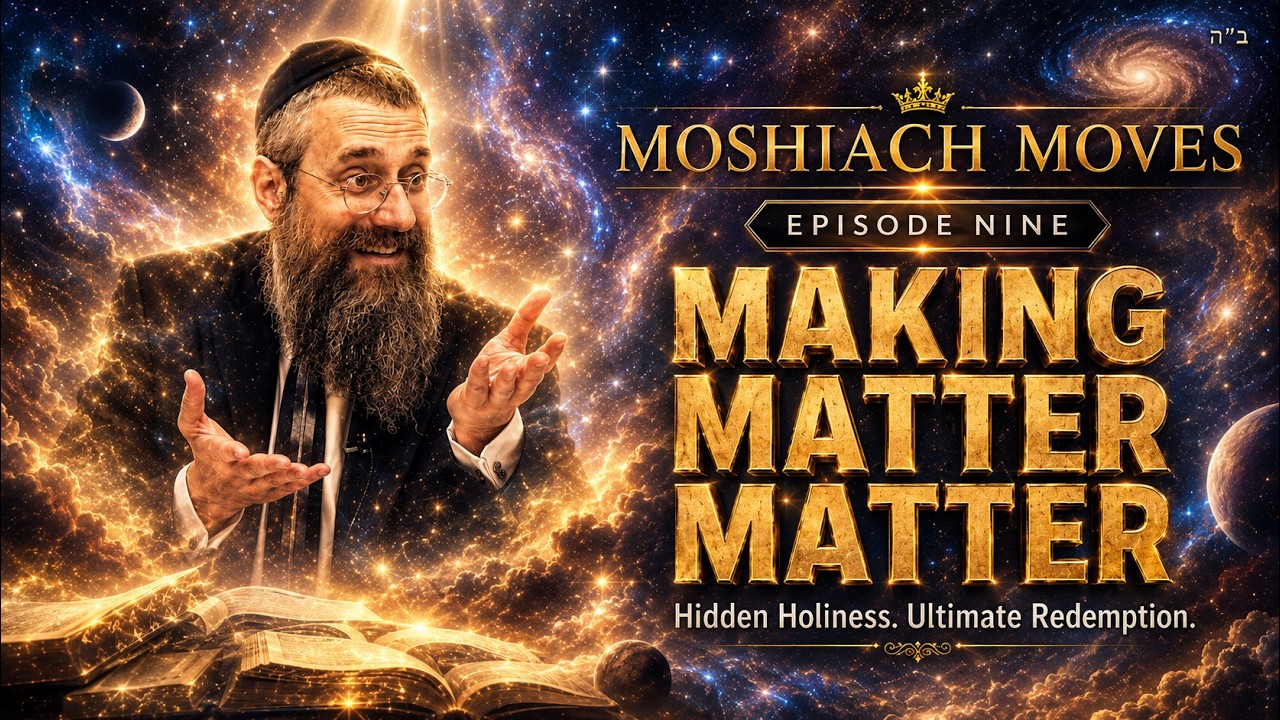 "Moshiach Moves" | Making Matter Matter | How we Spark Redemption | 9/18 Things to do Bring Moshiach thumbnail