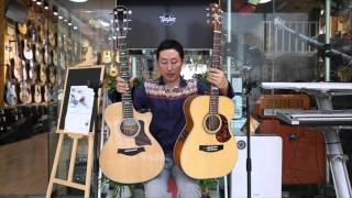 Video thumbnail for Taylor guitars 612CE vs Maton 808TE FLYMUSIC by Fly Music