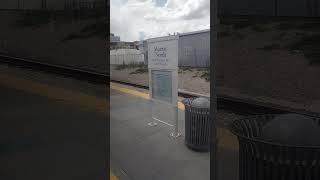 Northbound UTA Trax Red Line train to Central Pointe - official video for RideUTA