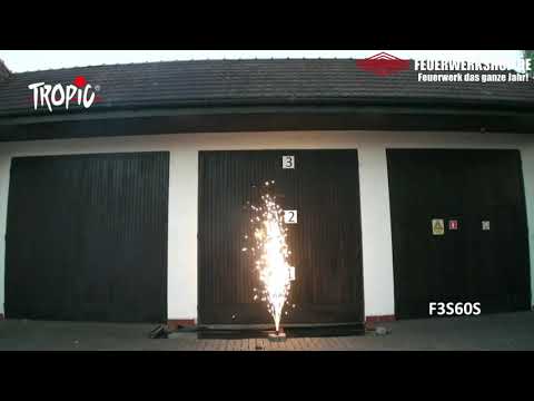 Bühnen Fontäne silber