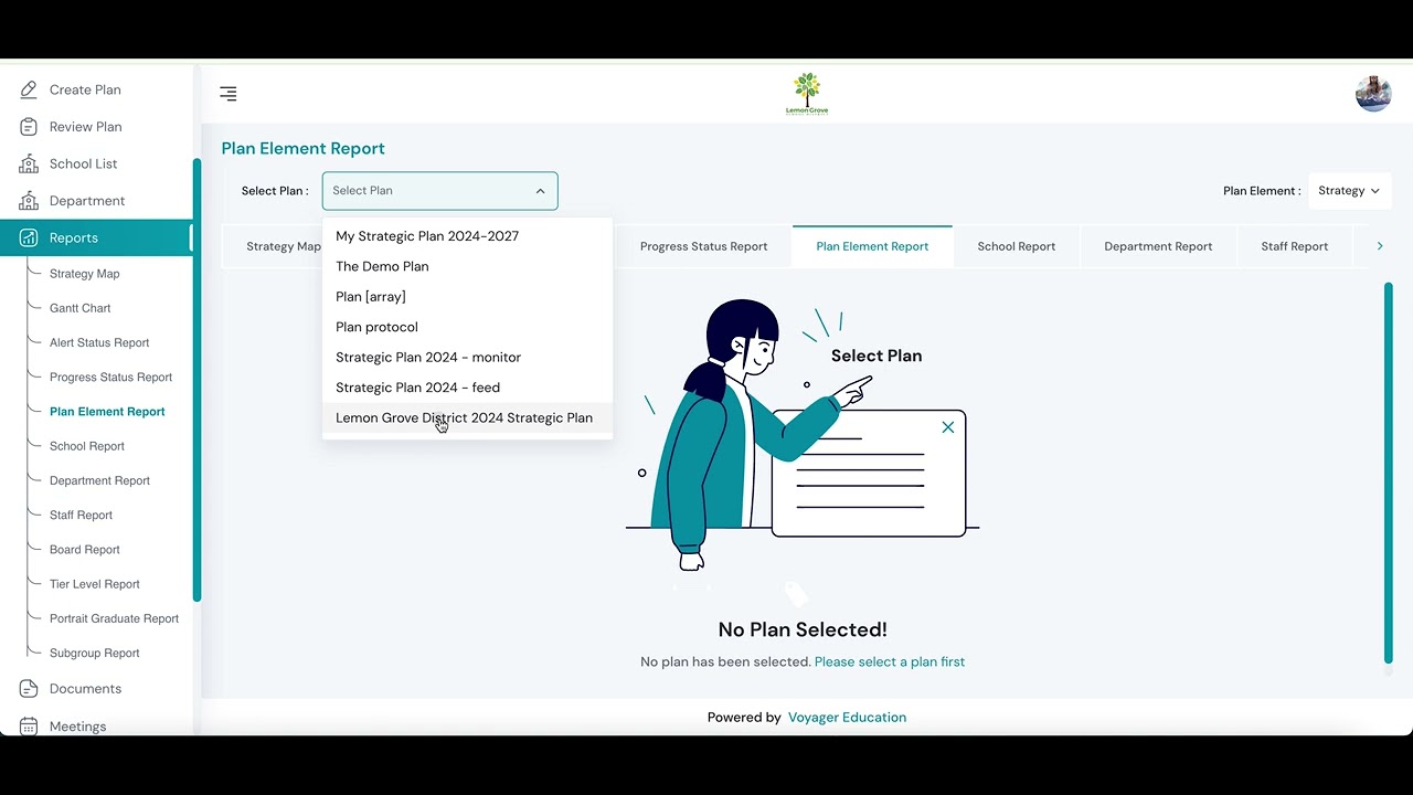 21. Using the Strategic Plan Reports