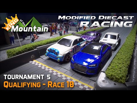 Qualify Race 10 KotM Tournament 5 | Modified Diecast Car Racing