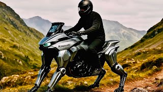 NEW Amazing 4 Legged Robot ATV Ride - Kawasaki CORLEO Prototype