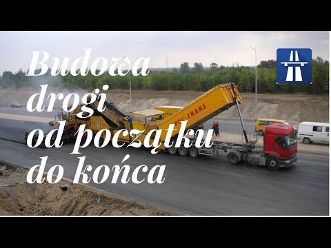 Road construction from the beginning / Budowa drogi od początku