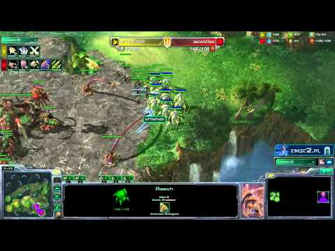 PvZ Fresh vs Uber Cloud Kingdom Starcraft 2 HD polski komentarz