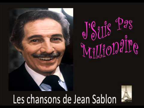Jean Sablon - J'Suis Pas Millionaire