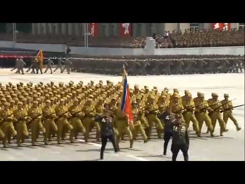 I Put Some Bee Gees Music Over North Korean Marching