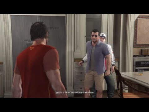 GTA 5 - Trevor And Michael Meet again After Nearly 10 Years Cutscene