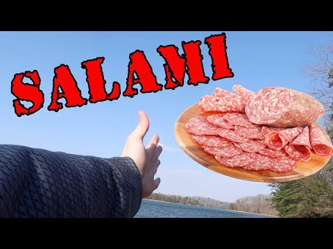 Bass Fishing During a Salami!!!