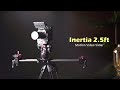 Proaim Inertia 2.5ft Camera Slider w Flywheel – offers Smooth Cinematic Movements | Features + Shots