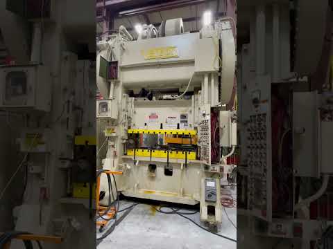 300 Ton Verson HS2-300-72-36 Used Straight Side Press For Sale