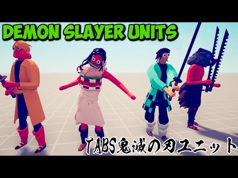 TABS Demon Slayer Units vs Bizarre Mod Units - Totally Accurate Battle Simulator