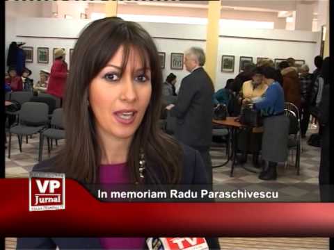 In memoriam Radu Paraschivescu